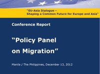 Report: Stefan Rother at the EU-Asia Dialogue Policy Panel on Migration