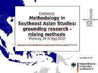 CONFERENCE | Methodology in Southeast Asian Studies (29-31 May 2012)